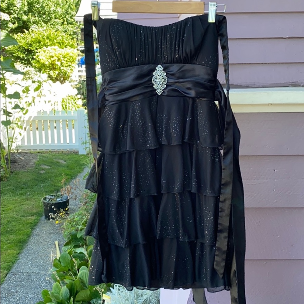 Black sparkly dress